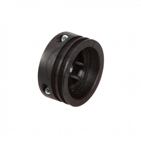 NYLON PULLEY FOR 50mm AXLE, BLACK ANODIZED