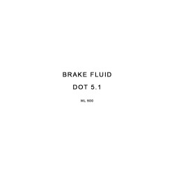 BRAKE FLUID DOT 5.1 (500 ML)
