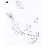 KIT PLATE MOUNTING FIXED FRONT POD KG FP7 CIK/17 N.7 IN THE ILLUSTRATION