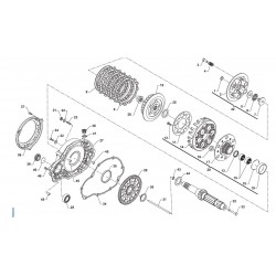 PLATE CLUTCH PRESSURE R2 97/02 N.2 IN THE ILLUSTRATION