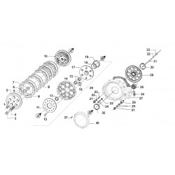 ROD CLUTCH 146.2 mm N.31 IN THE ILLUSTRATION